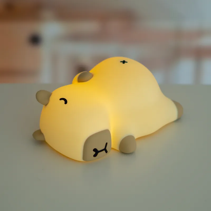 Marys LED Nattlampa Capybara Snarkar - 2