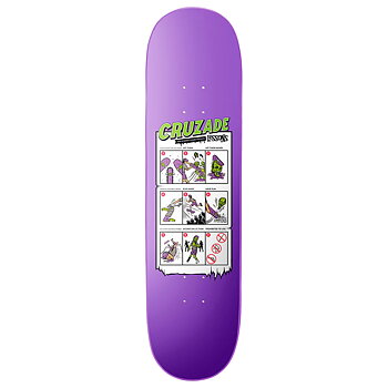 Cruzade Skateboard - Lessons V Square HC 8.5
