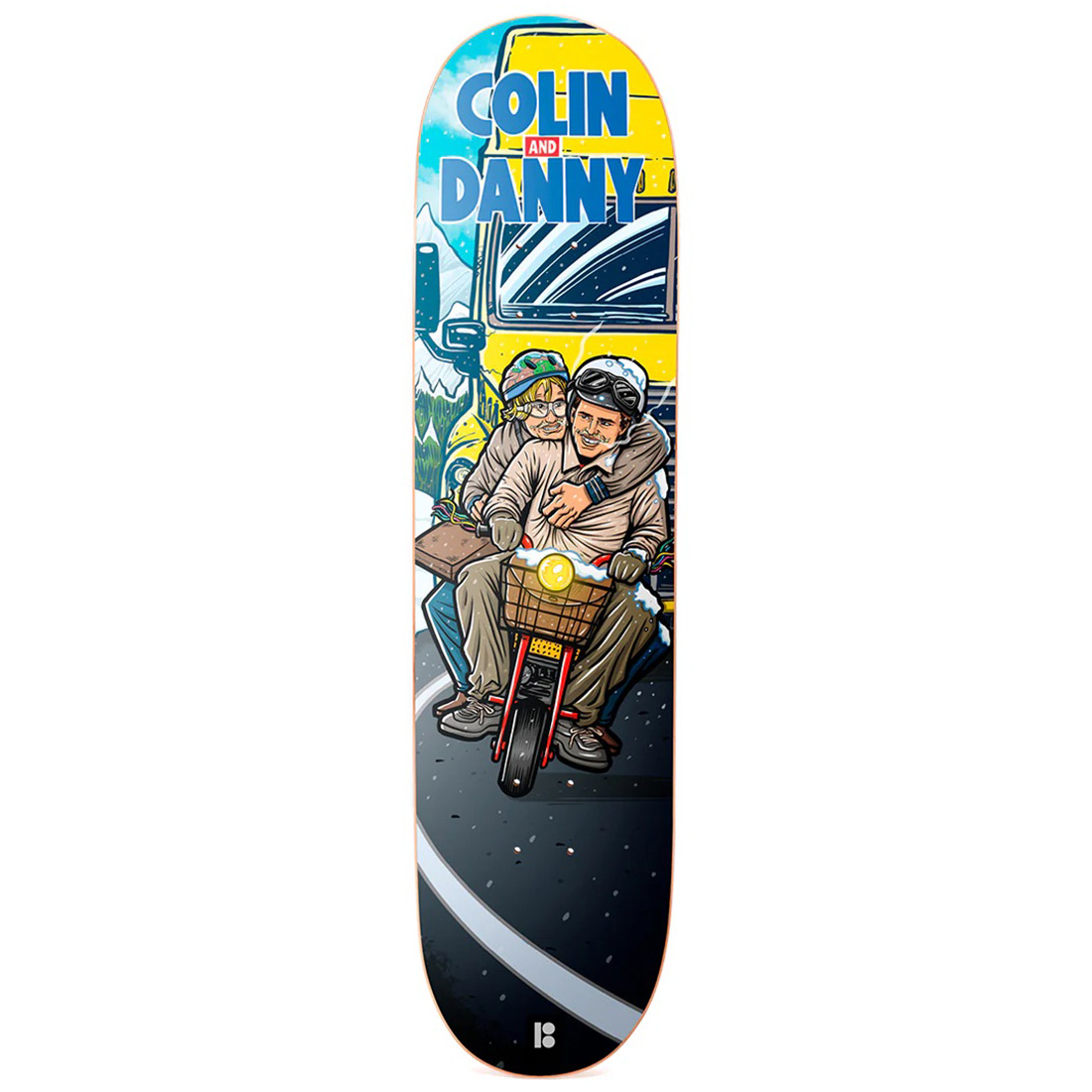 Plan B Skateboard - Dumb Dumber 8.25