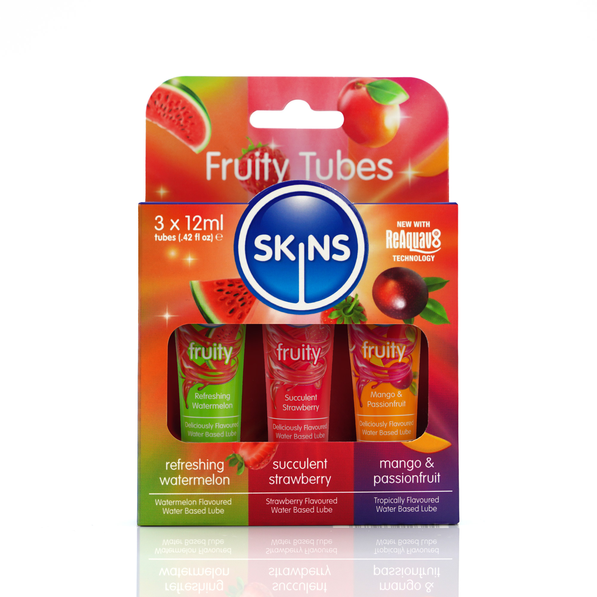 Skins Fruity Tubes 3 x 12ml - 2