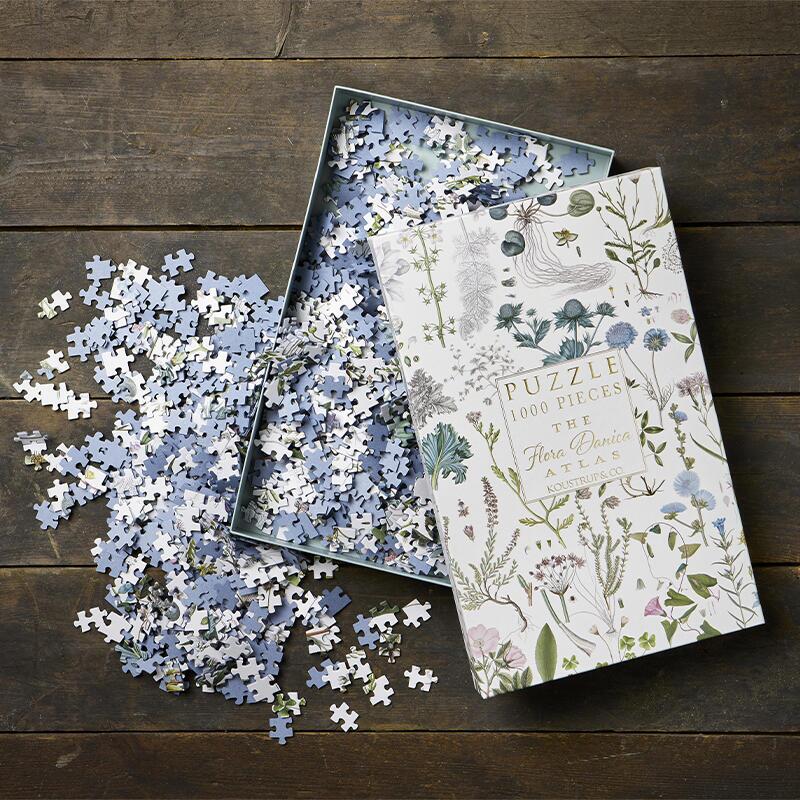 Pussel – The Flora Danica Atlas - 1000 bitar
