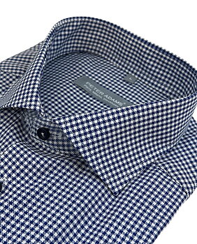 Skjorta blårutig från Peter Adams