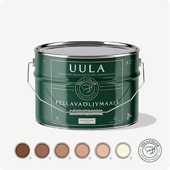 LINOLJEFÄRG  404 TERRA - RÖDBRUN, välj procent