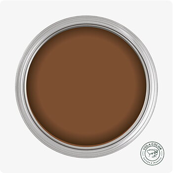 LINOLJEFÄRG  404 TERRA - RÖDBRUN, välj procent