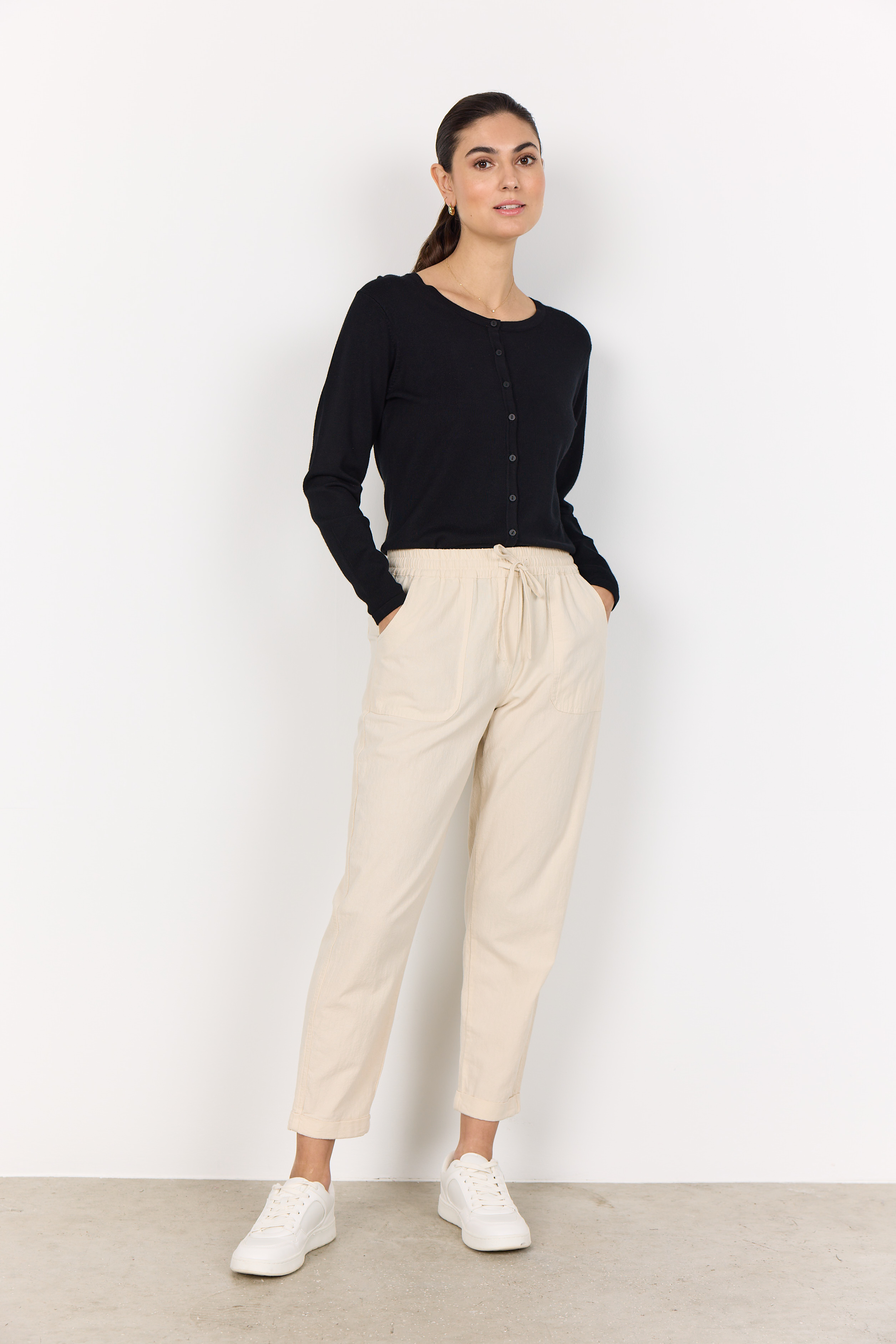 Soya Concept Cissie 10-C Pants Light Sand - 3