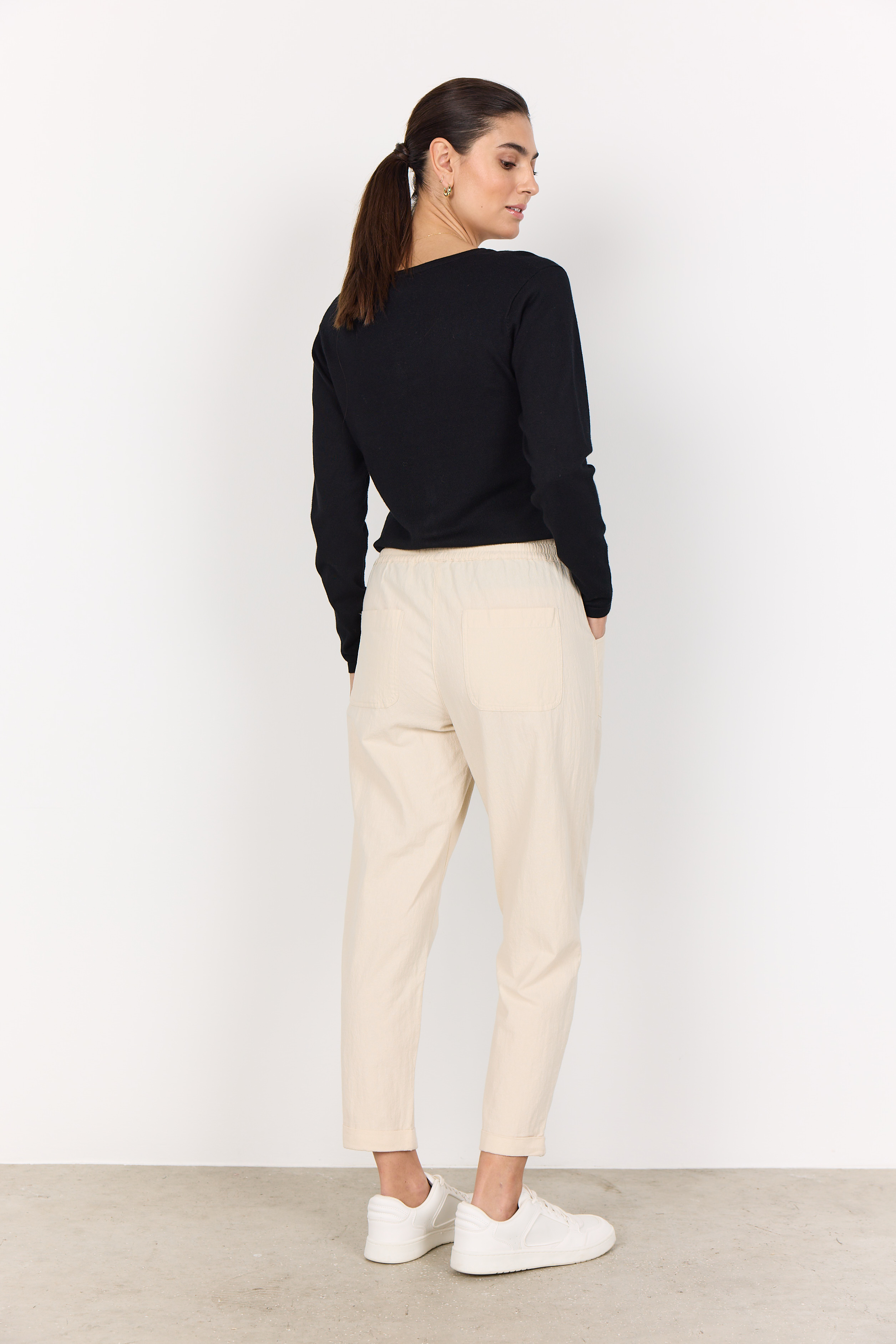 Soya Concept Cissie 10-C Pants Light Sand - 5