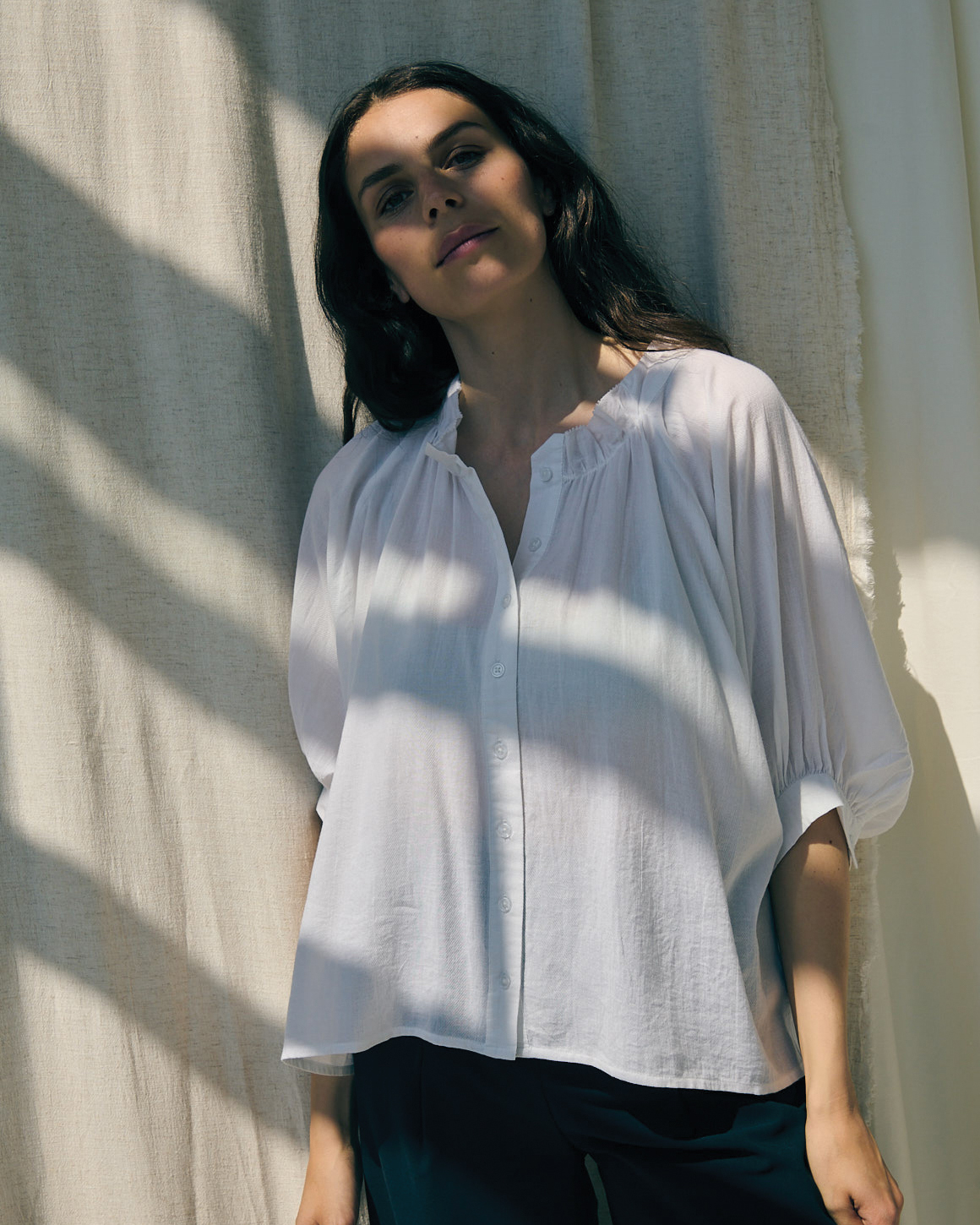 Topp - LEA SHIRT - La Rouge