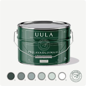 LINOLJEFÄRG 840 VIHREÄ - GRÖN, välj procent