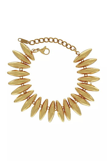 Dansk Copenhagen - Passion Water Resistant Statement Bracelet 18k Gold Plated