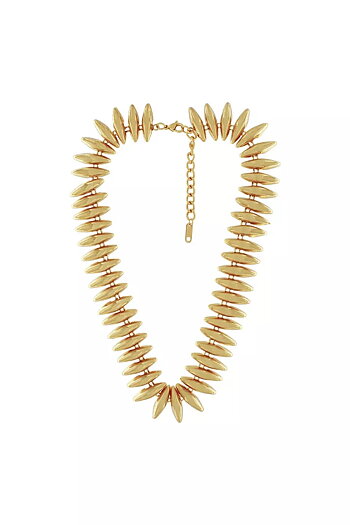 Dansk Copenhagen - Passion Water Resistant Statement Necklace 18k Gold Plated