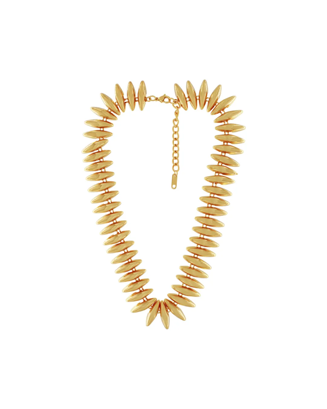 Dansk Copenhagen - Passion Water Resistant Statement Necklace 18k Gold Plated - 10