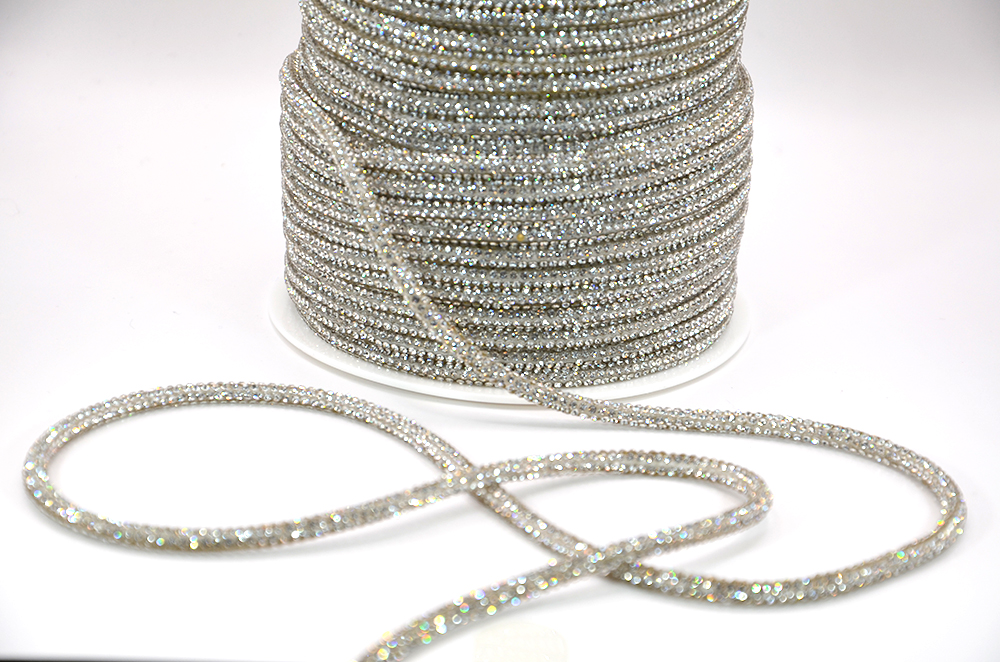 STRASS SNÖRE - Crystal - 3