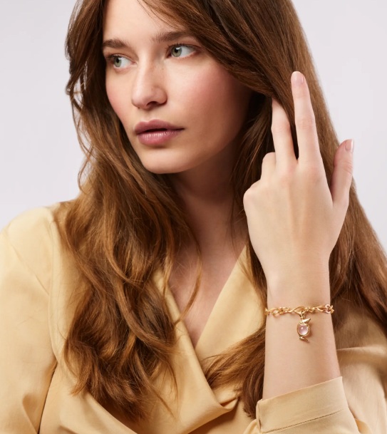 Lintu perhe riipus avattavissa Rose Quartz - 2