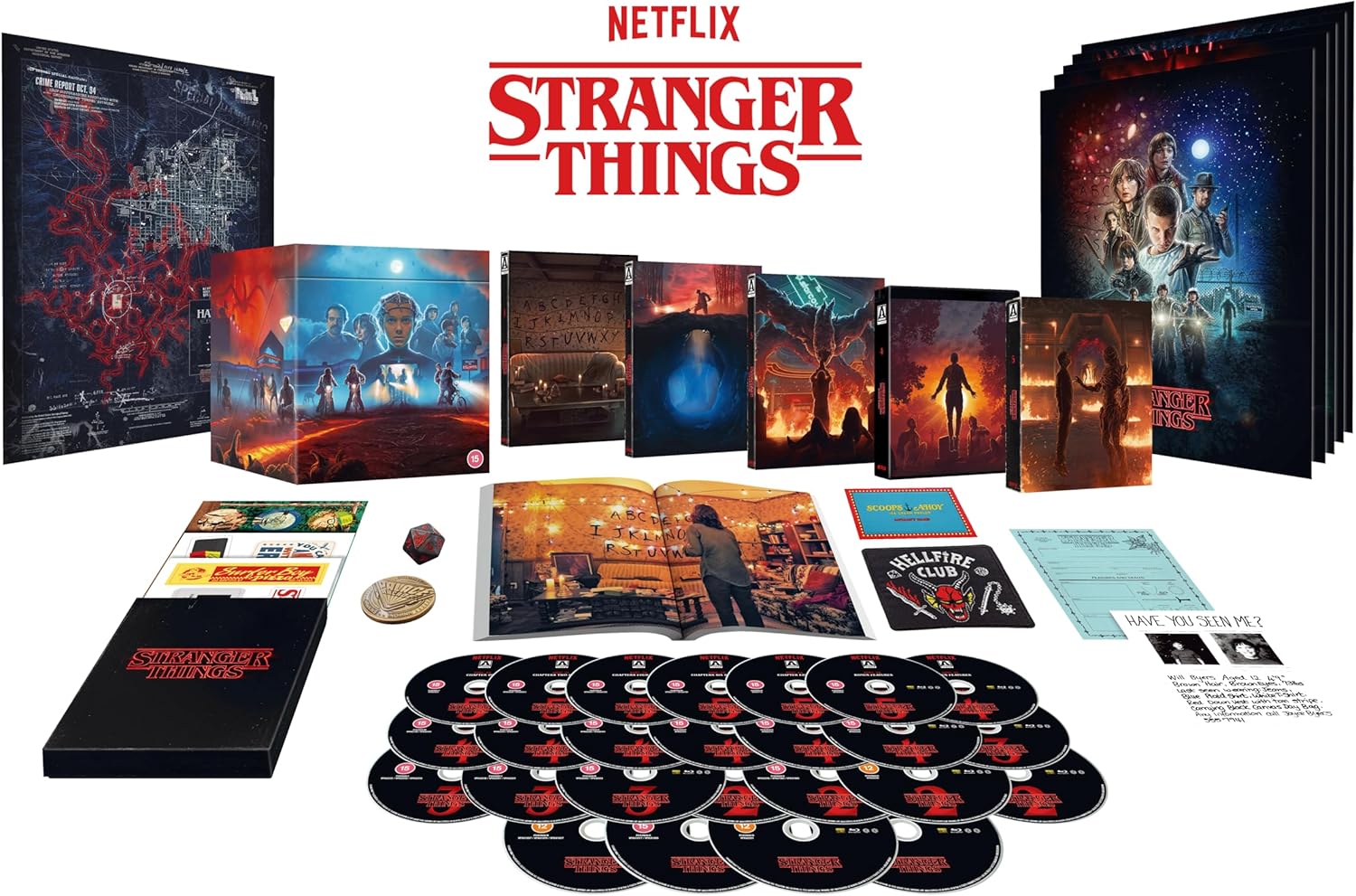 Stranger Things: The Complete Series (Deluxe Limited Edition) (ej svensk text) (Blu-ray) - 2