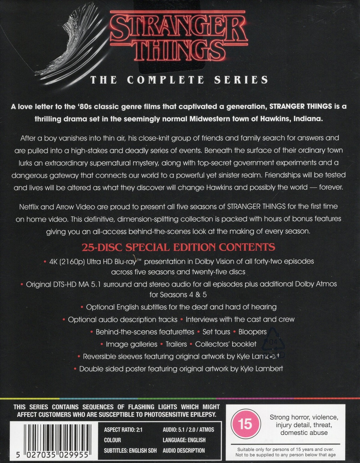 Stranger Things: The Complete Series (ej svensk text) (4K Ultra HD) - 2