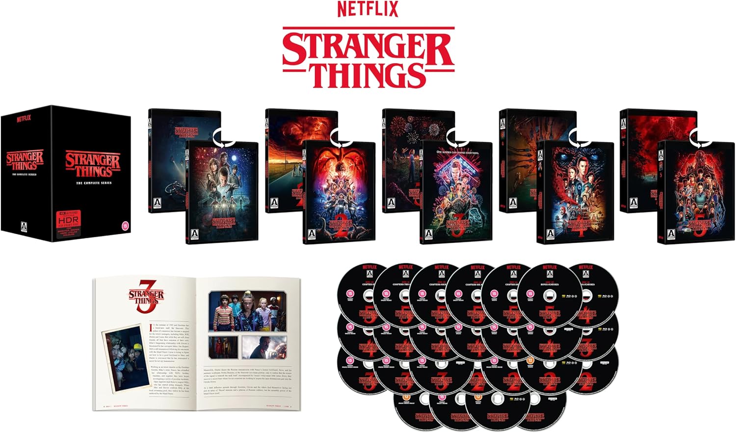 Stranger Things: The Complete Series (ej svensk text) (4K Ultra HD) - 2