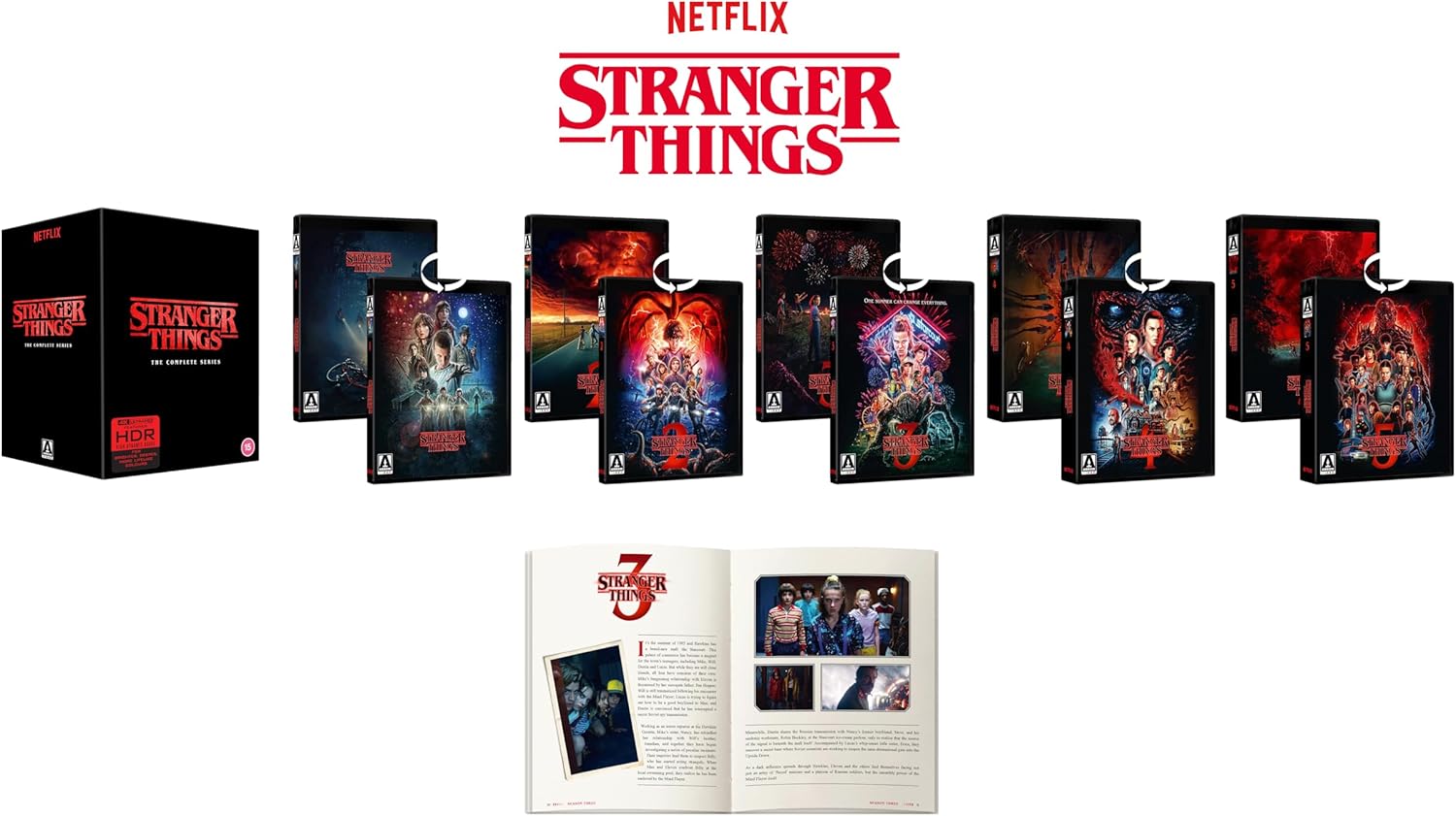 Stranger Things: The Complete Series (ej svensk text) (4K Ultra HD) - 4
