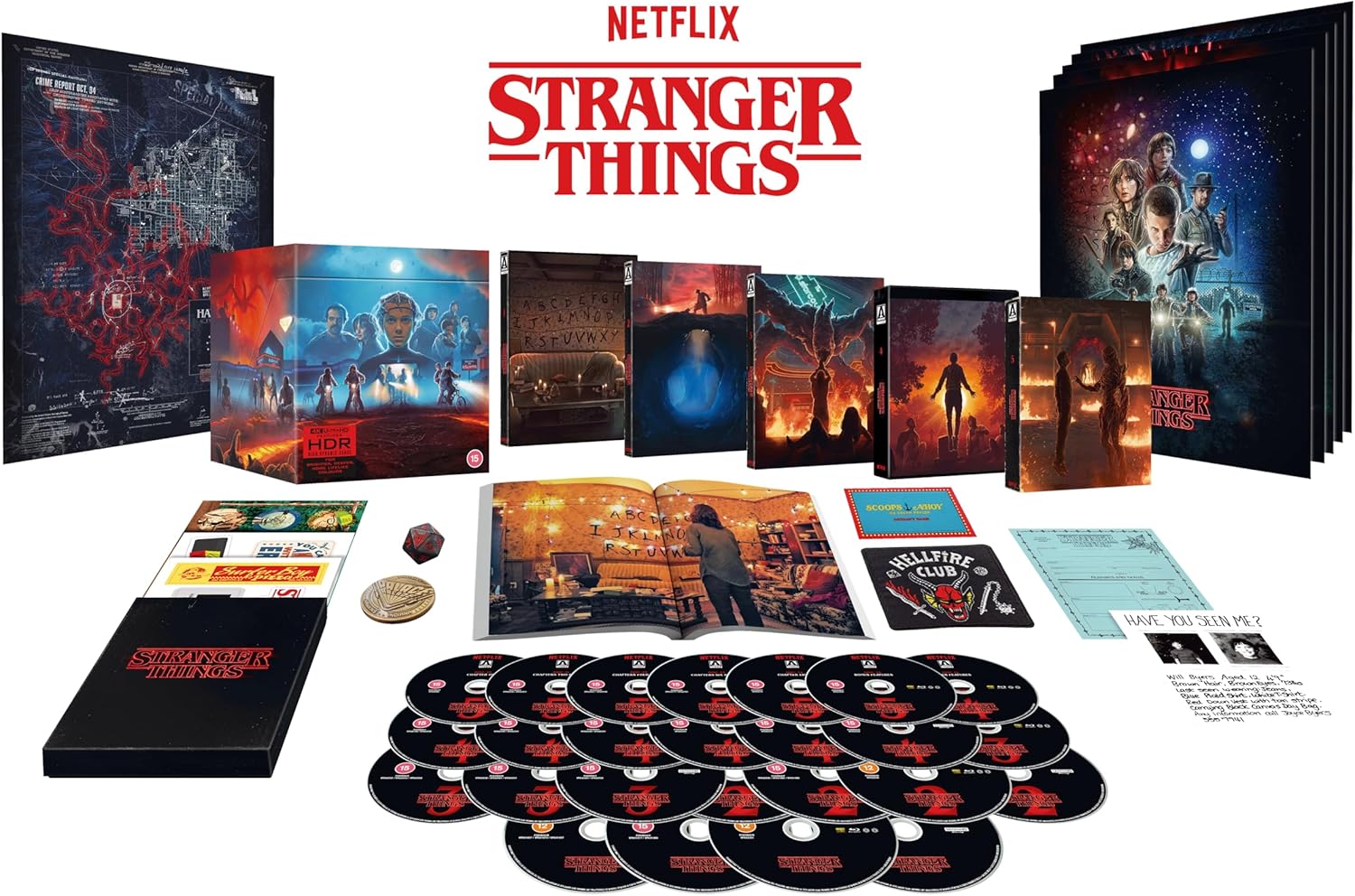 Stranger Things: The Complete Series (Deluxe Limited Edition) (ej svensk text) (4K Ultra HD) - 2