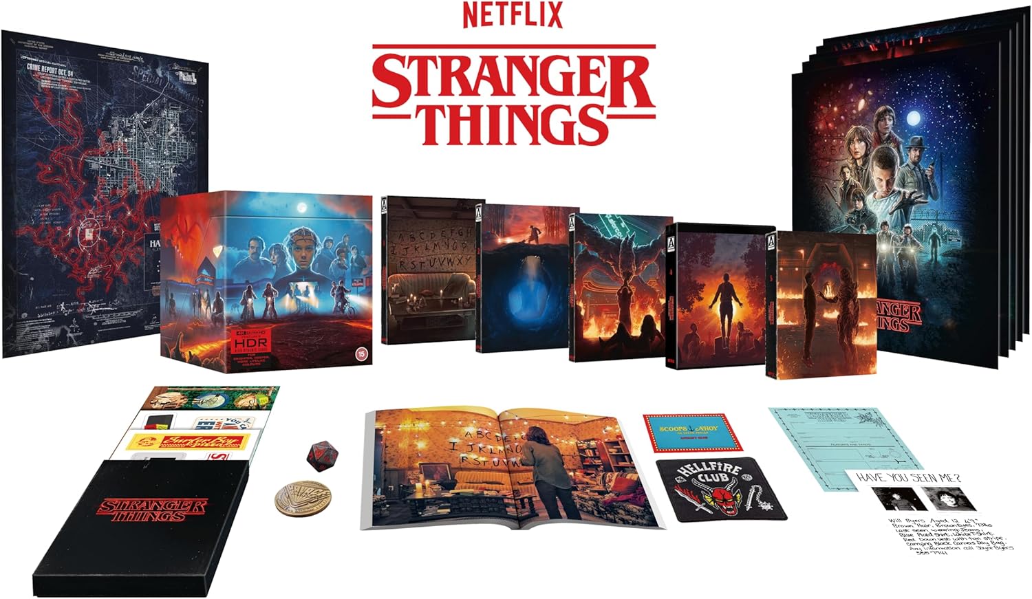 Stranger Things: The Complete Series (Deluxe Limited Edition) (ej svensk text) (4K Ultra HD) - 3
