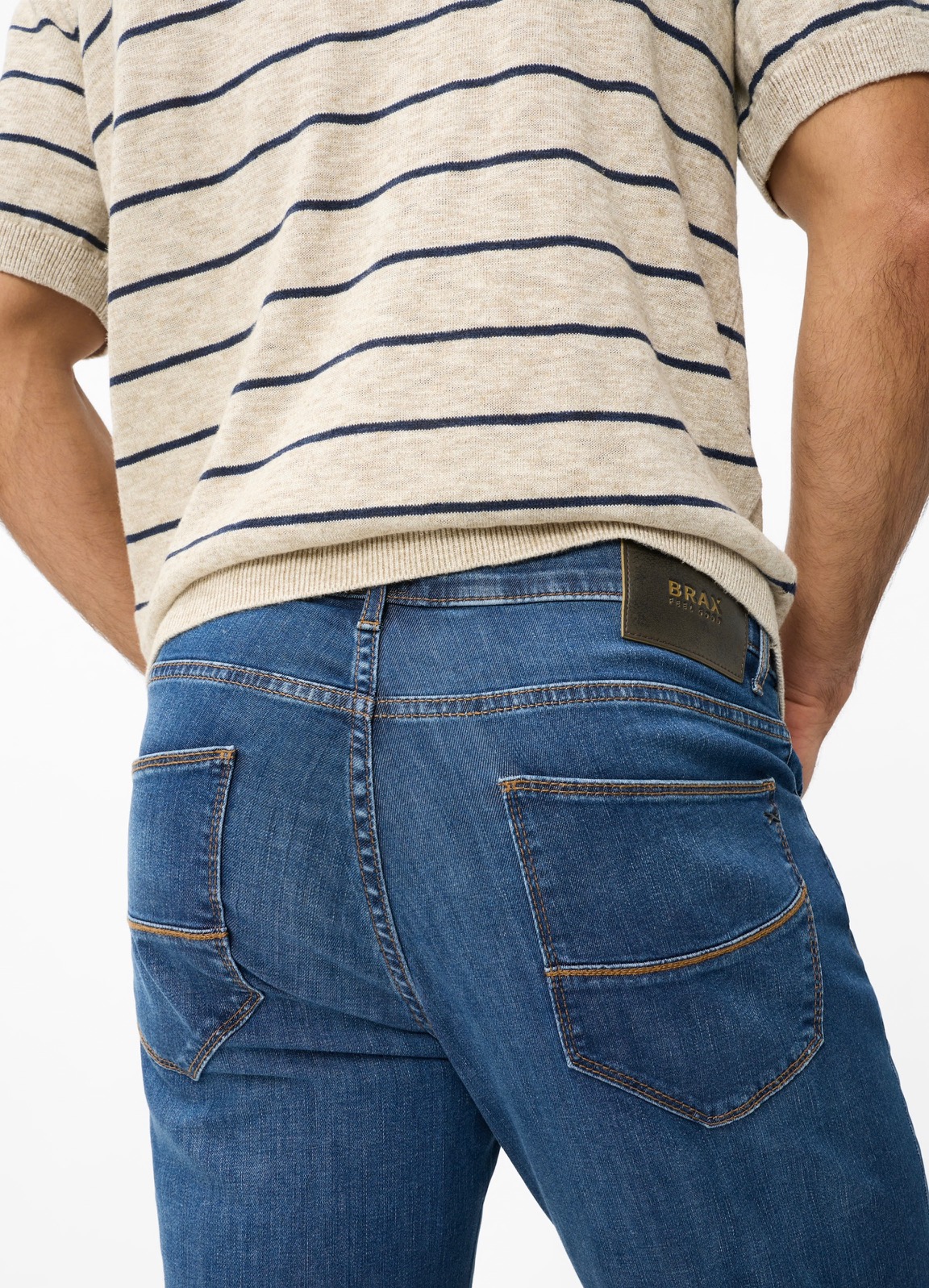 Jeans five-pocket  denimblå. Brax - 4