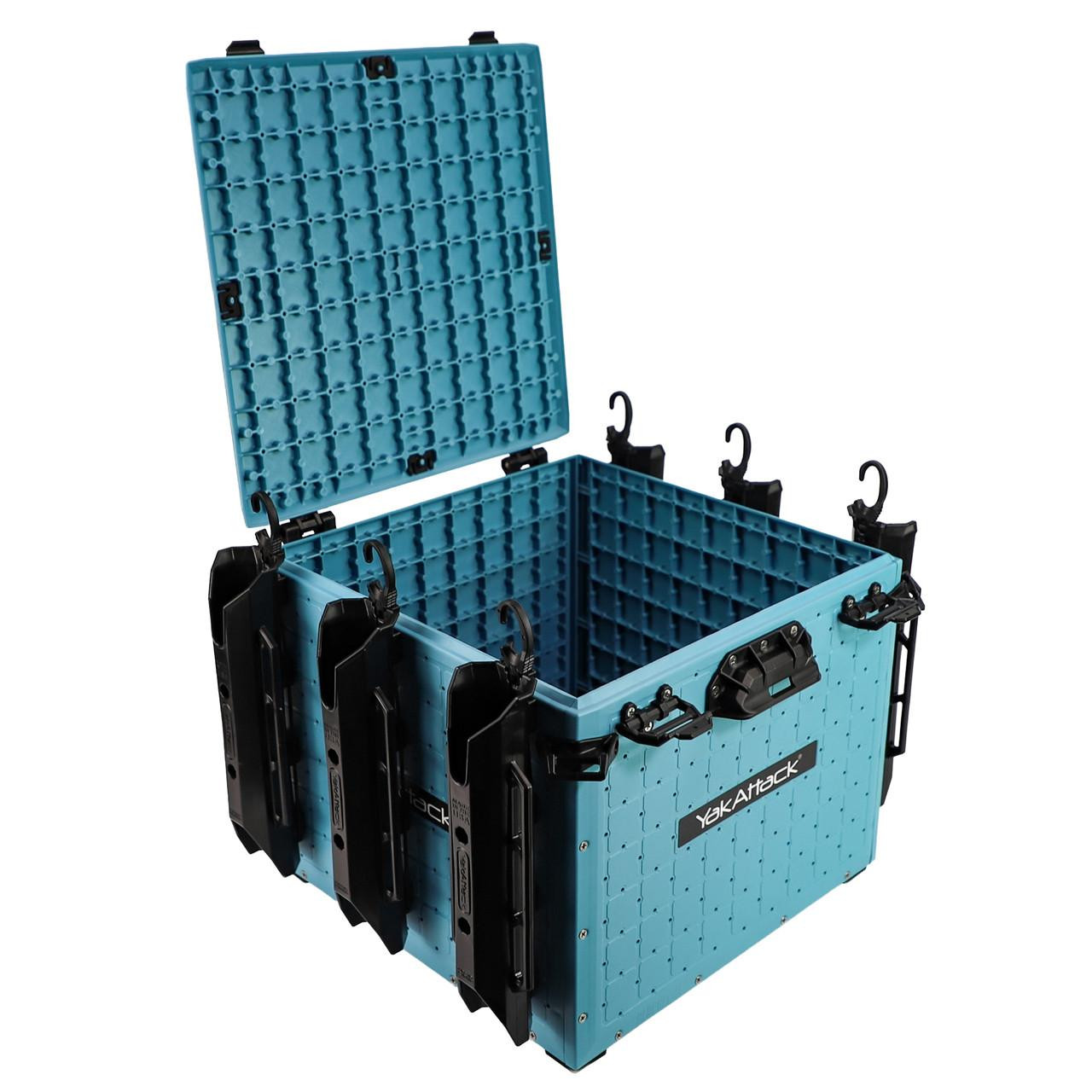 Yakattack BlackPak Pro, 16 x 16 x 13, Including lid and 6 rod holders - Jetty Blue - 3