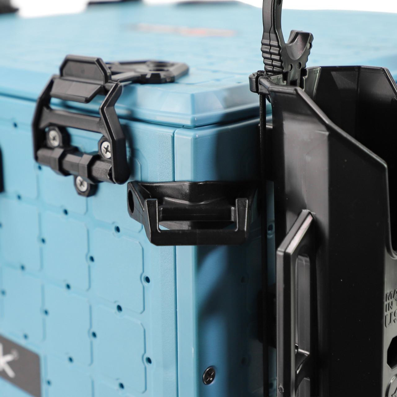 Yakattack BlackPak Pro, 16 x 16 x 13, Including lid and 6 rod holders - Jetty Blue - 5