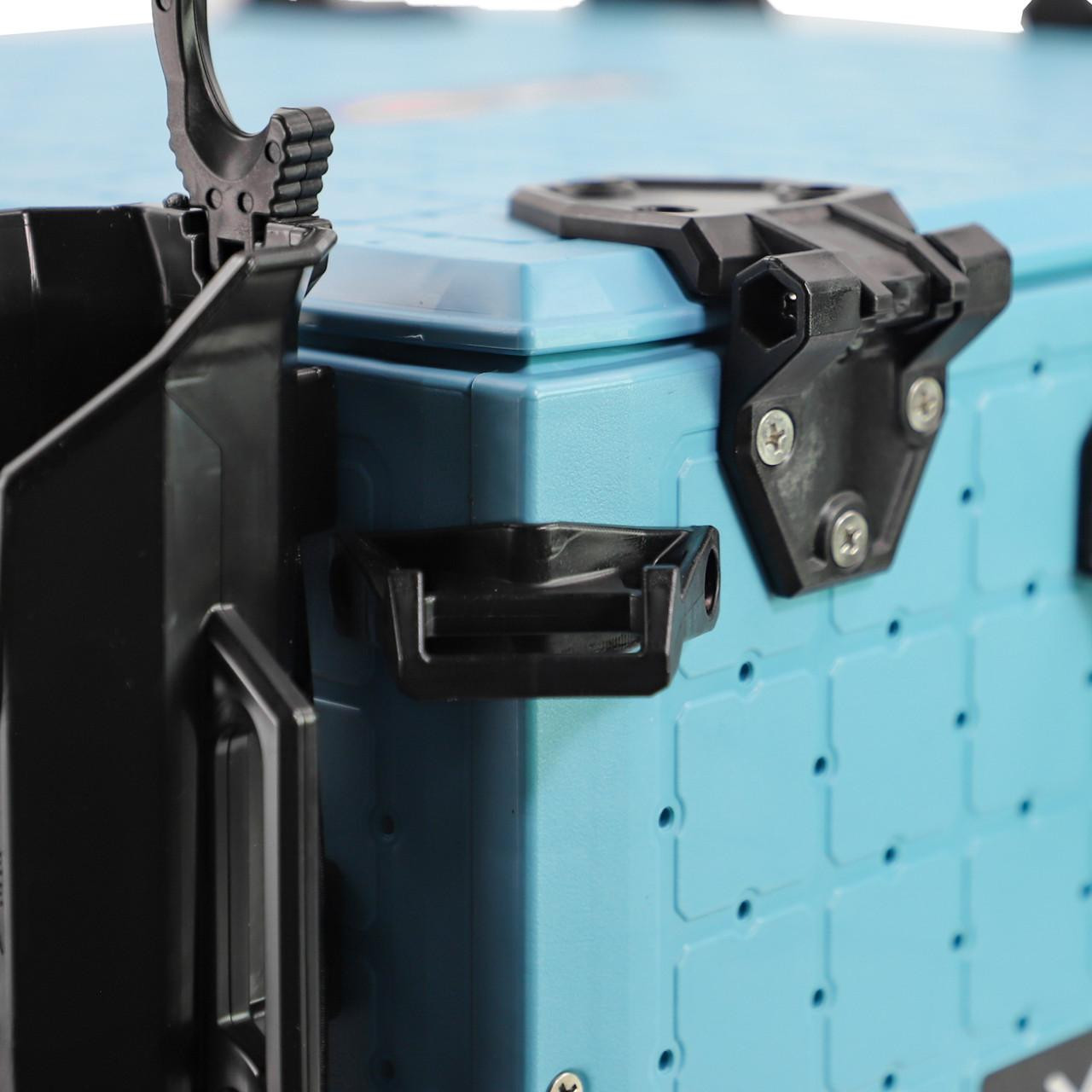 Yakattack BlackPak Pro, 16 x 16 x 13, Including lid and 6 rod holders - Jetty Blue - 4