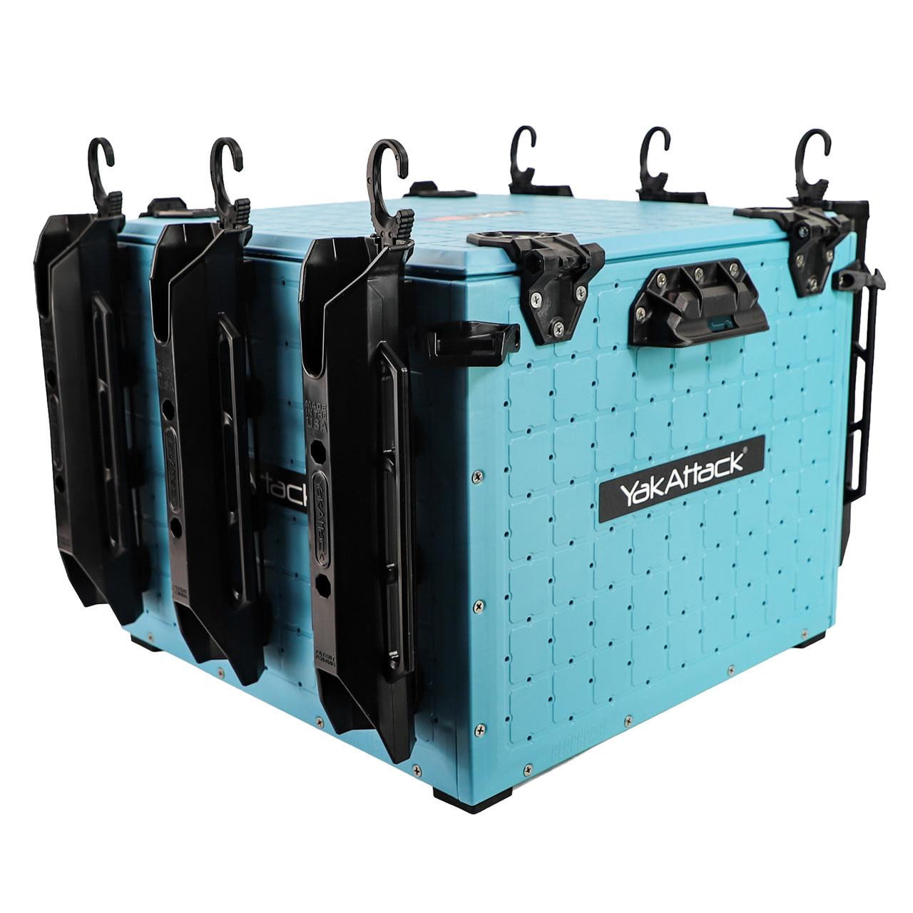 Yakattack BlackPak Pro, 16 x 16 x 13, Including lid and 6 rod holders - Jetty Blue - 8