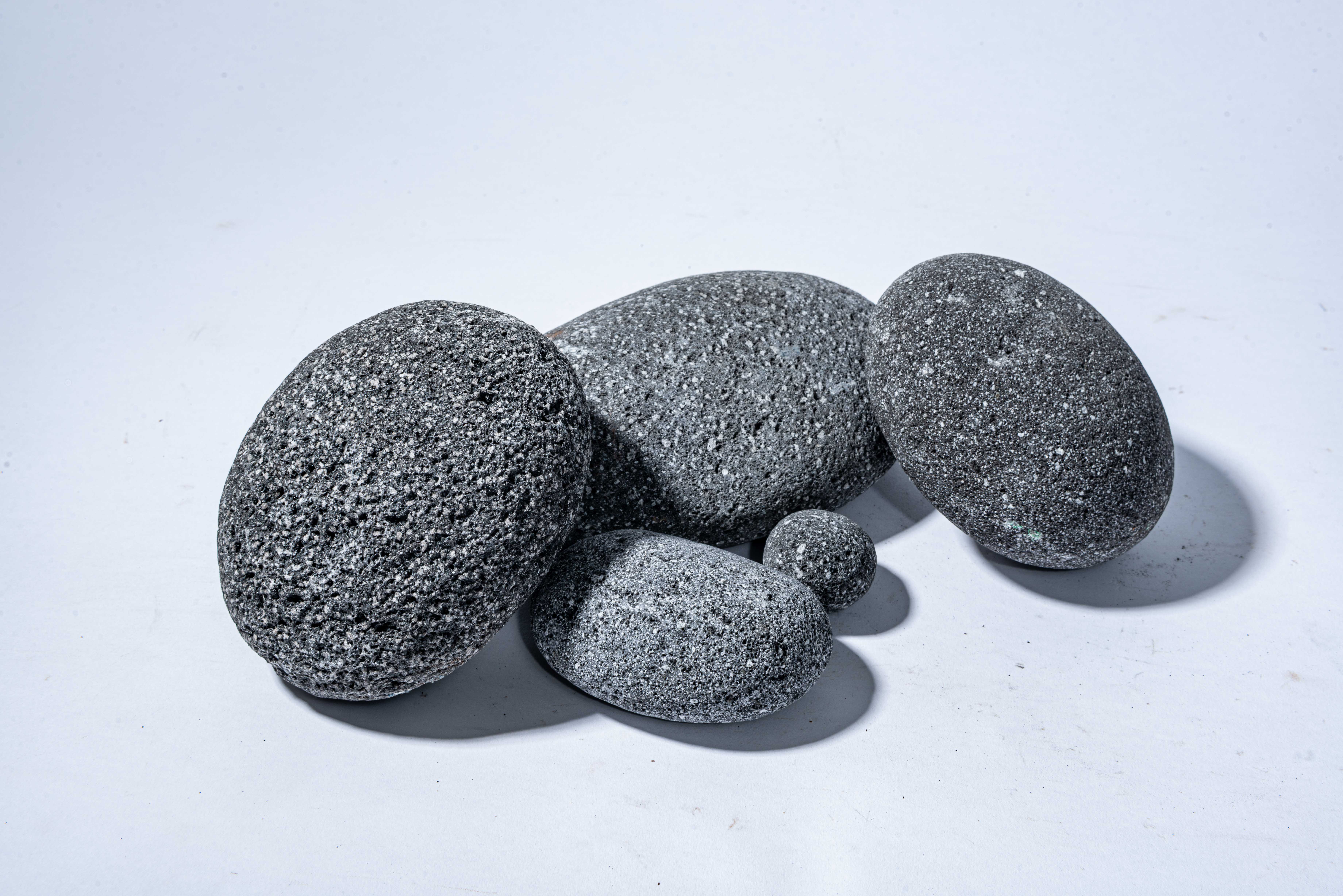 Aquadeco Zen-Pebble XS 3-7cm nät med flera stenar 0,8-1,2kg - 2
