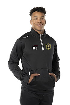 BAUER TEAM FLEECE 1/2 ZIP S23 JR (Svart) LN-70