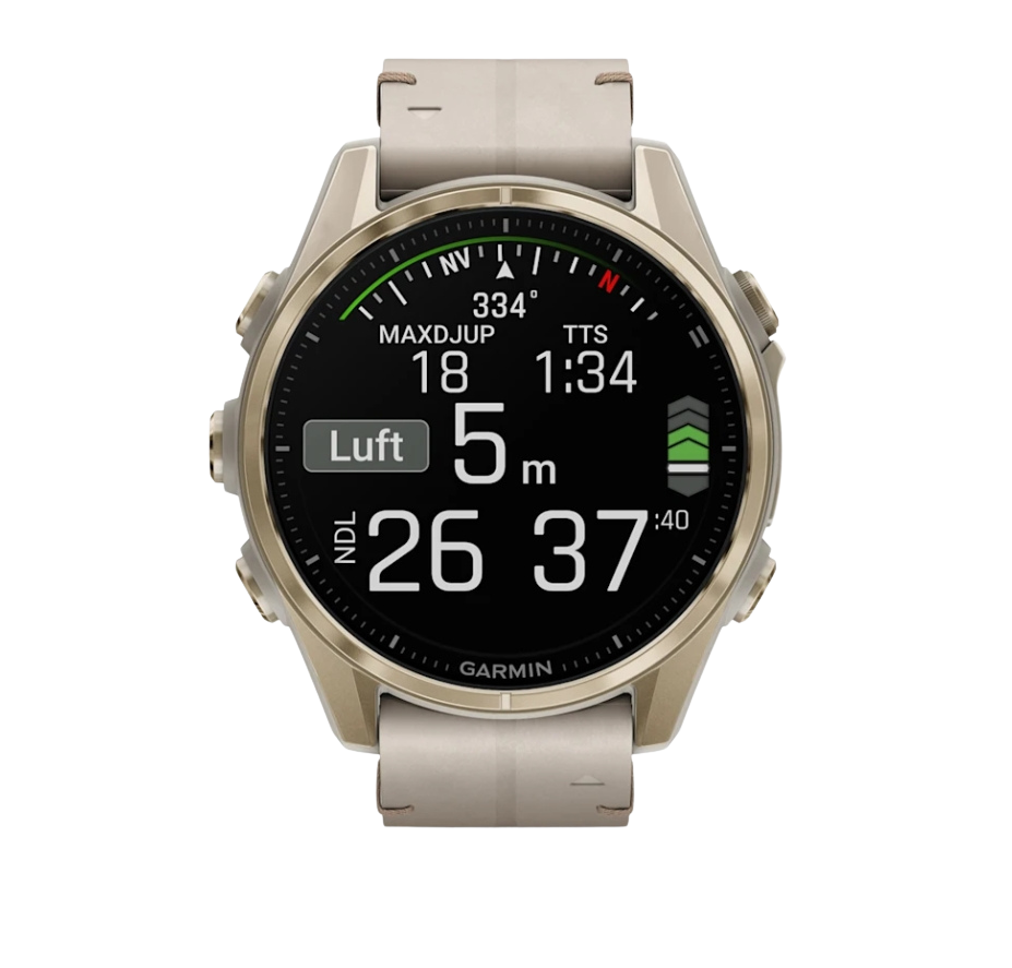 Garmin fēnix 8 - 43 mm - AMOLED - 12