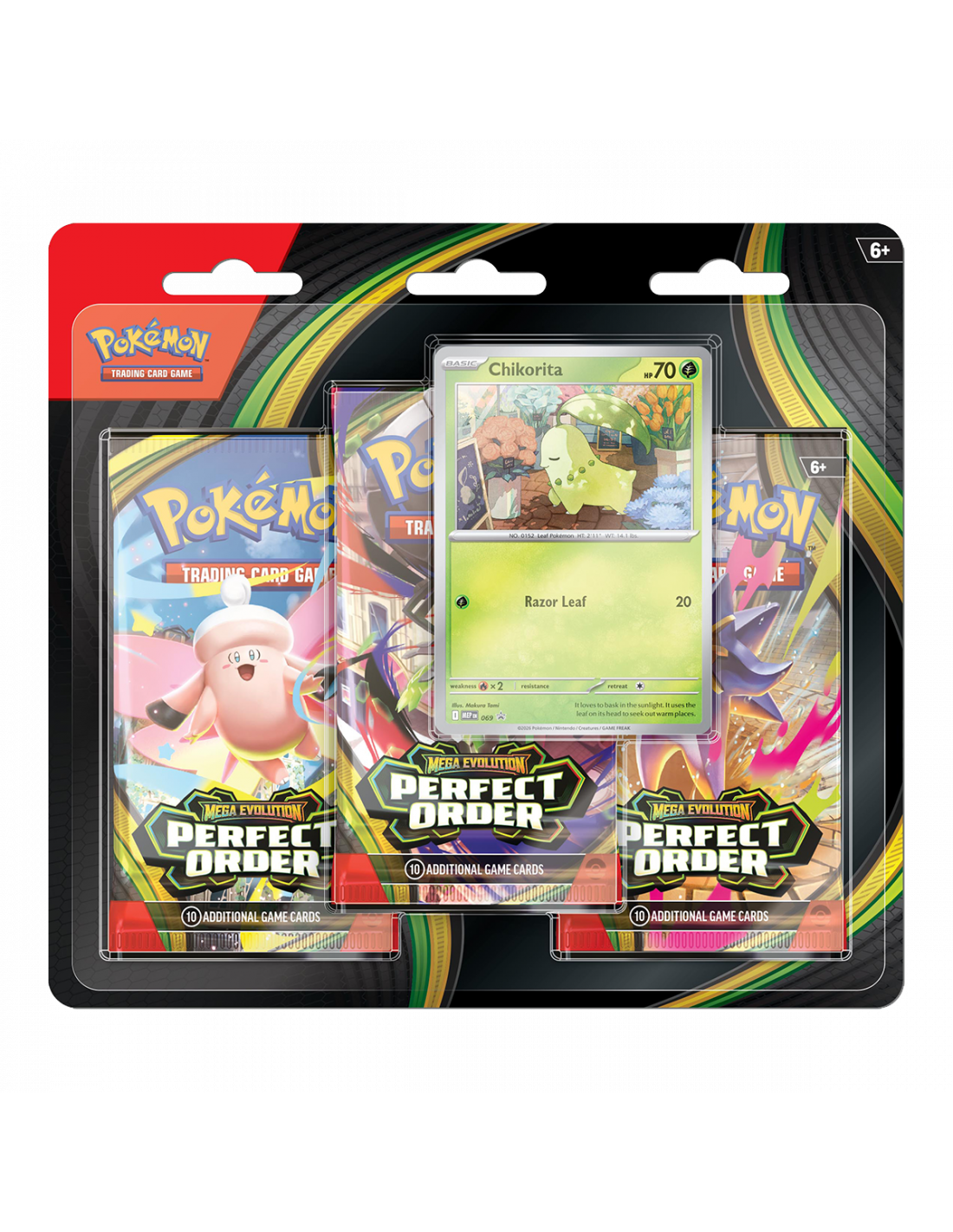 Pokémon TCG: Perfect Order - 3-Pack Blister