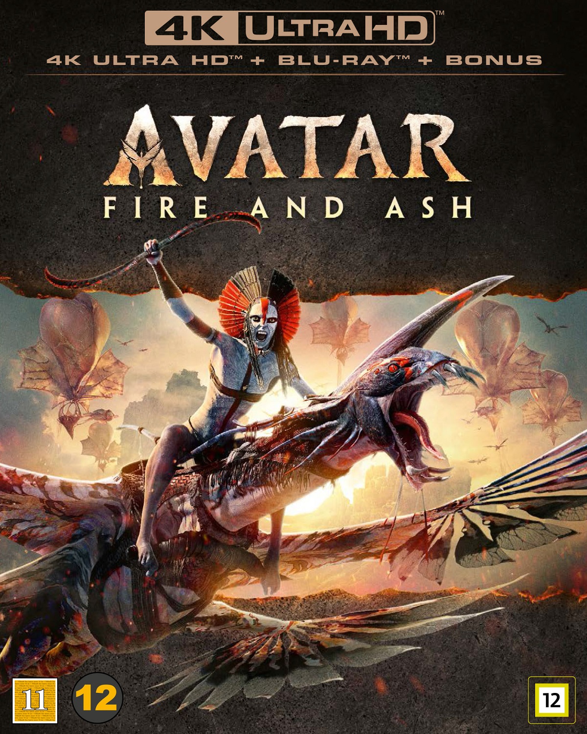 Avatar: Fire and Ash (4K Ultra HD + Blu-ray)