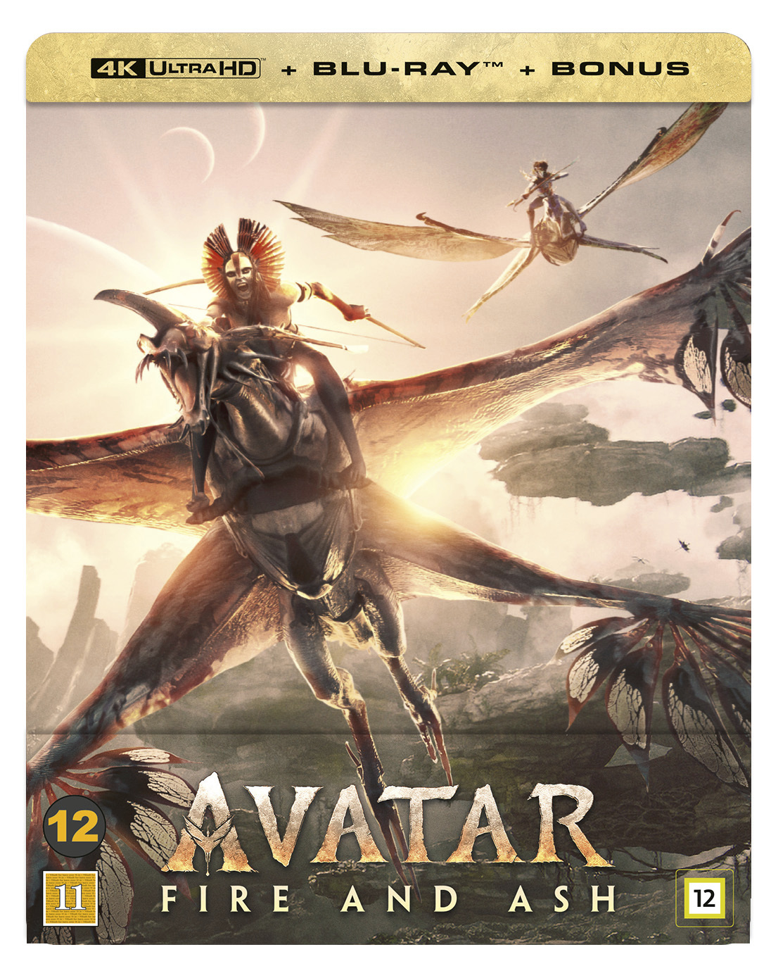 Avatar: Fire and Ash (Limited Edition Steelbook) (4K Ultra HD + Blu-ray)