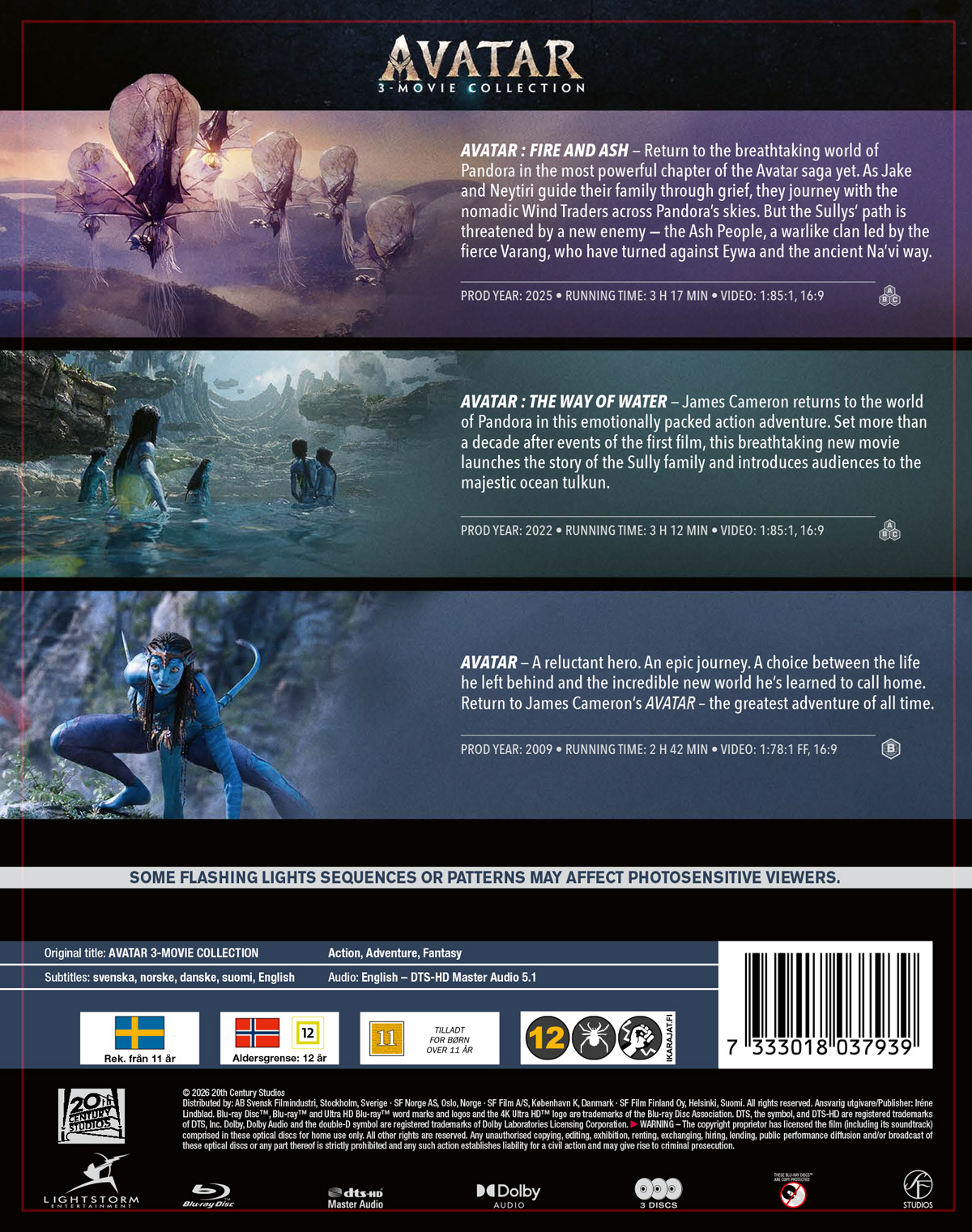 Avatar 3-Movie Collection (Blu-ray) - 2