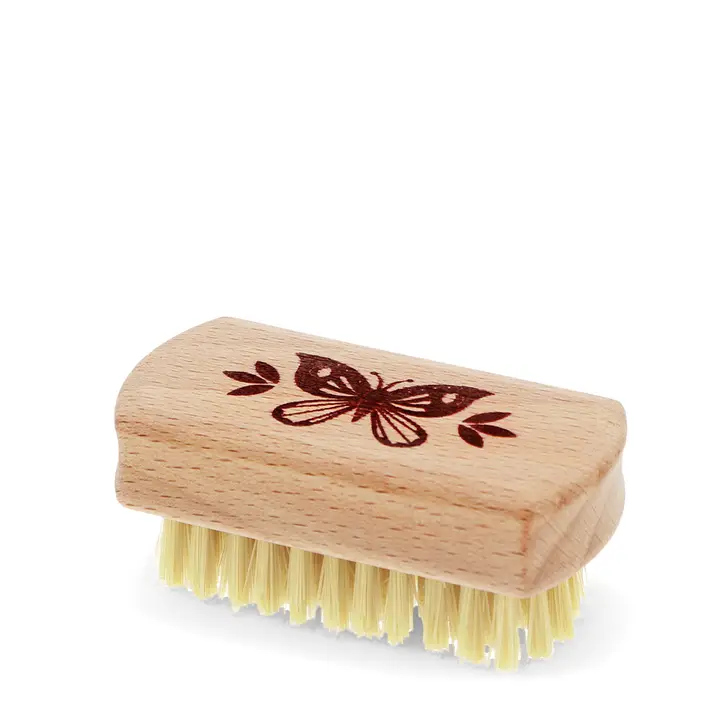 Liten borste i naturmaterial från Rex London