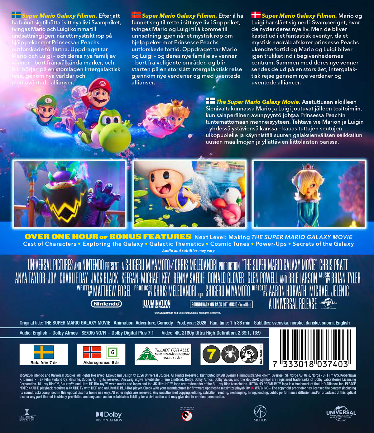 The Super Mario Galaxy Movie (4K Ultra HD) - 2