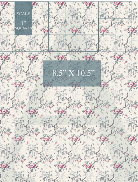 Luxury wallpaper -1770'2 sallpaper in Ditton - Cream - from Alison Davies - 2
