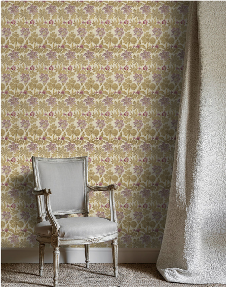 Luxury wallpaper -1770'2 sallpaper in Ditton - Cream - from Alison Davies - 3