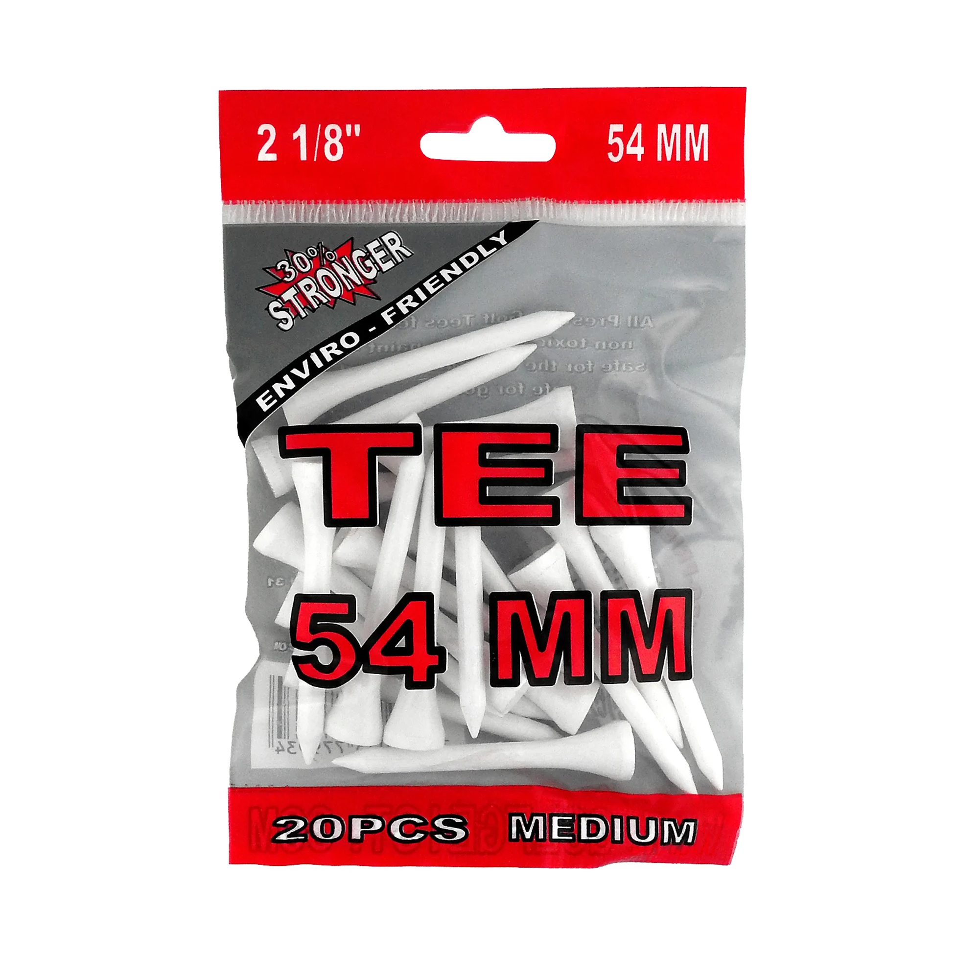 Golf Gear Wood Tees (20st) 54mm