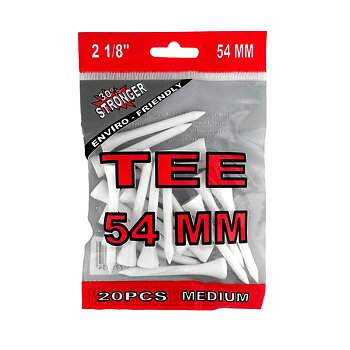 Golf Gear Wood Tees (20st) 54mm