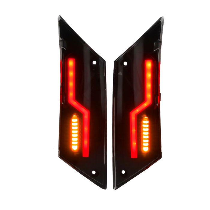 Rear Turn Signal LED E-Approved Smoke Colored - Piaggio ZIP2000 - Power1