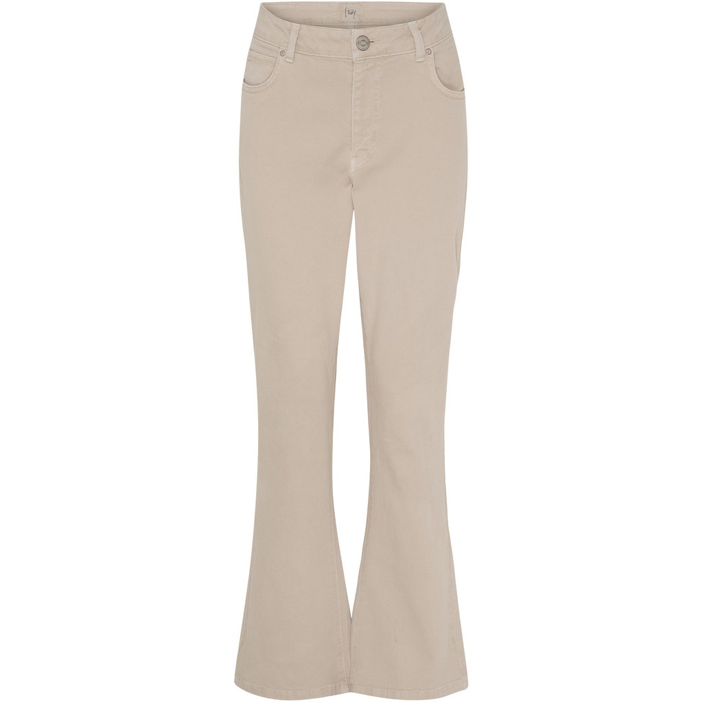 Como Twill Kick Flare Pant - Dark Sand - Isay