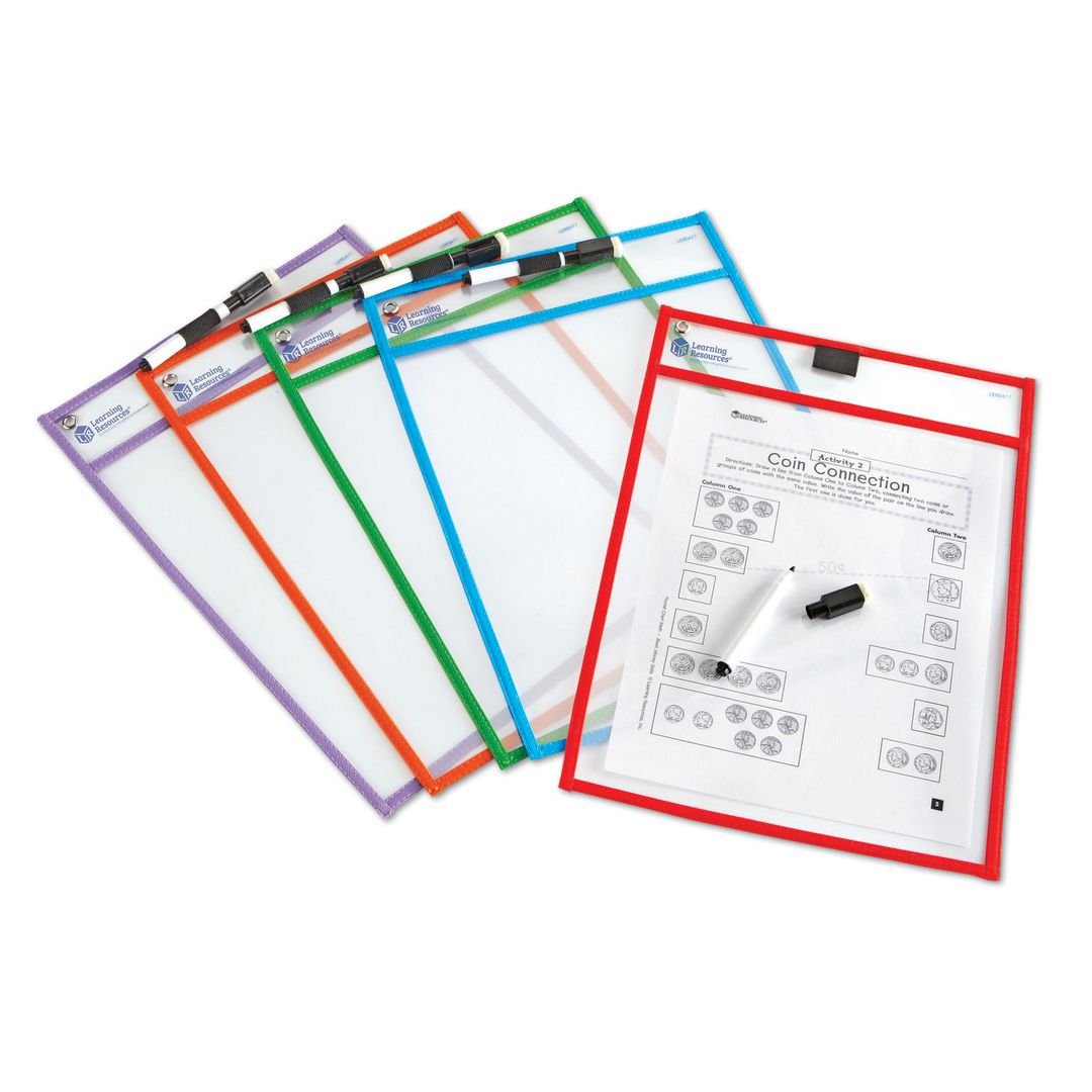 Write & Erase plastficka 5/fp