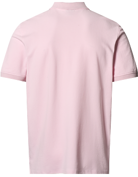 Piké-/tenniströja i rosa organisk bomull (Clipper)