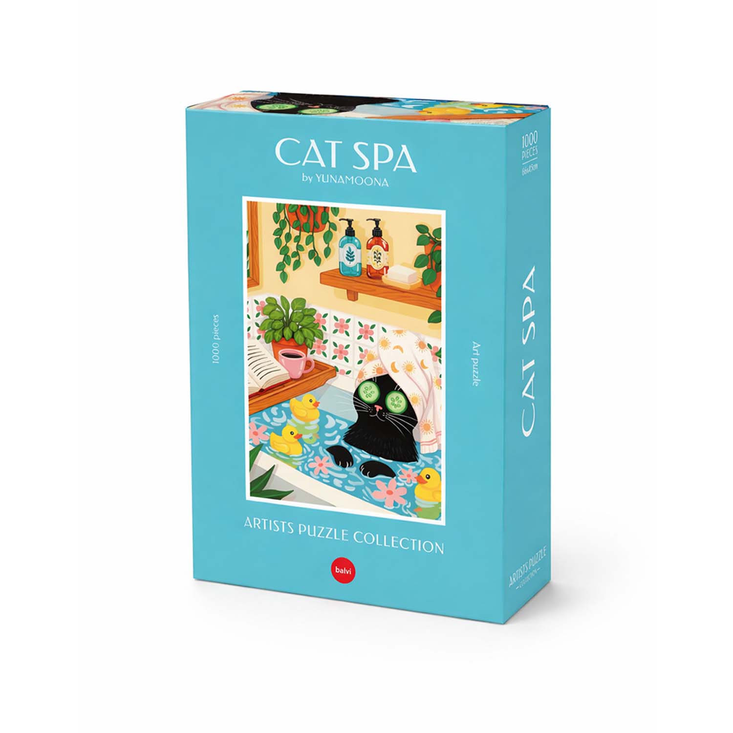 Pussel Cat Spa 1000 bitar