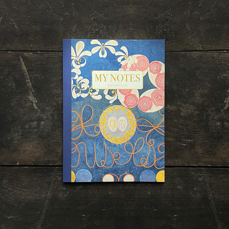 Anteckningshäfte - Hilma Af Klint blå - 2