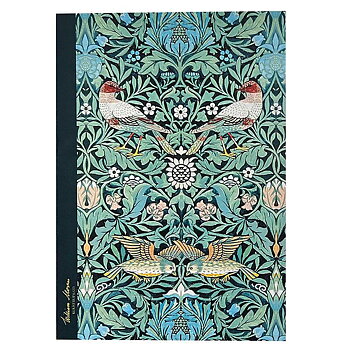 Anteckningshäfte - Bird Green - William Morris 