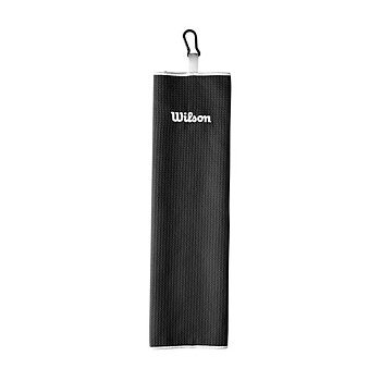 Wilson Tri Fold Towel - Golfhandduk - Black