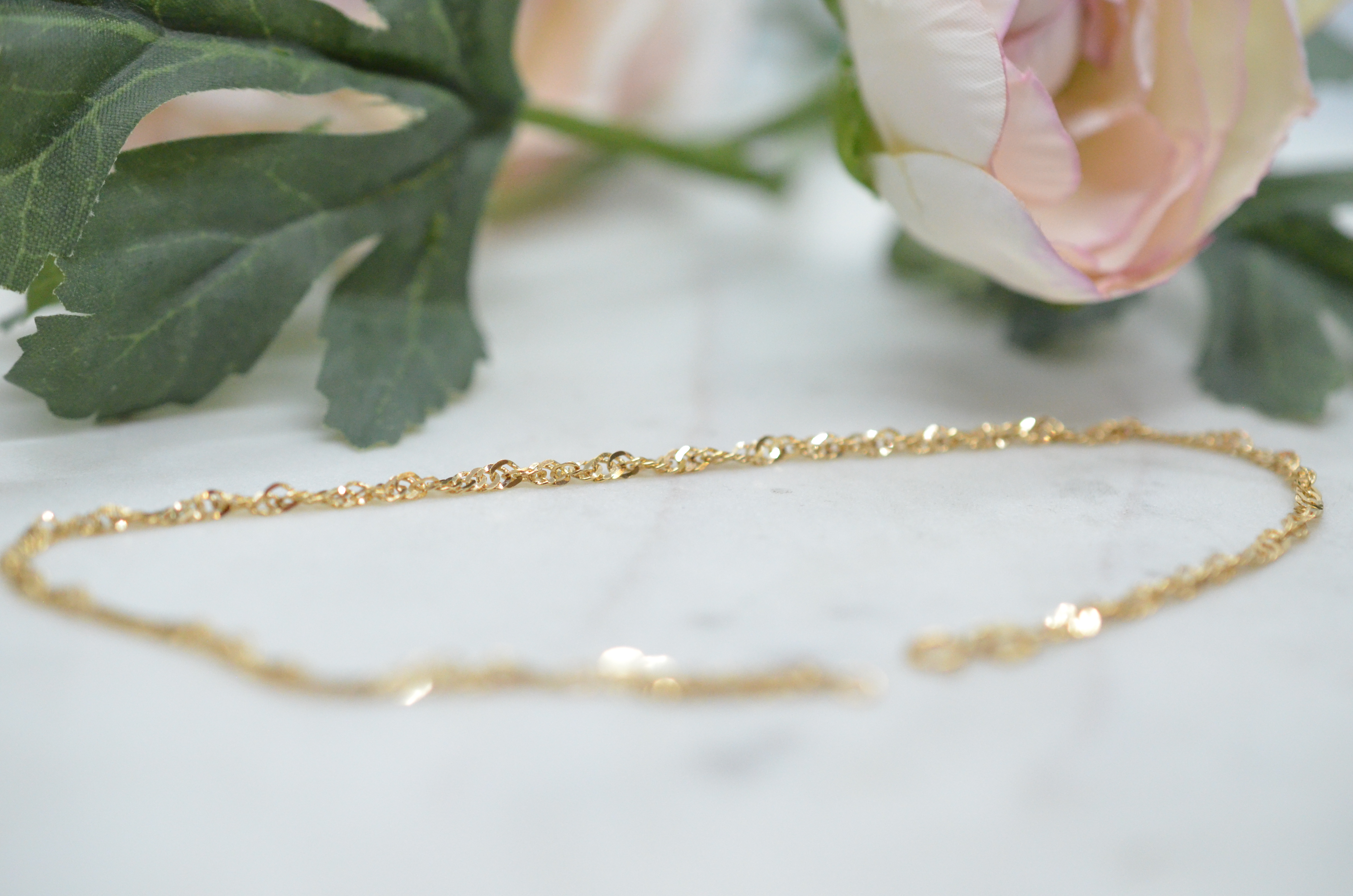 Second Hand 18k anklet